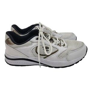 Easy Spirit Women's AntiGravity White Comfort Lace-Up Sneaker Shoe Size 7.5M